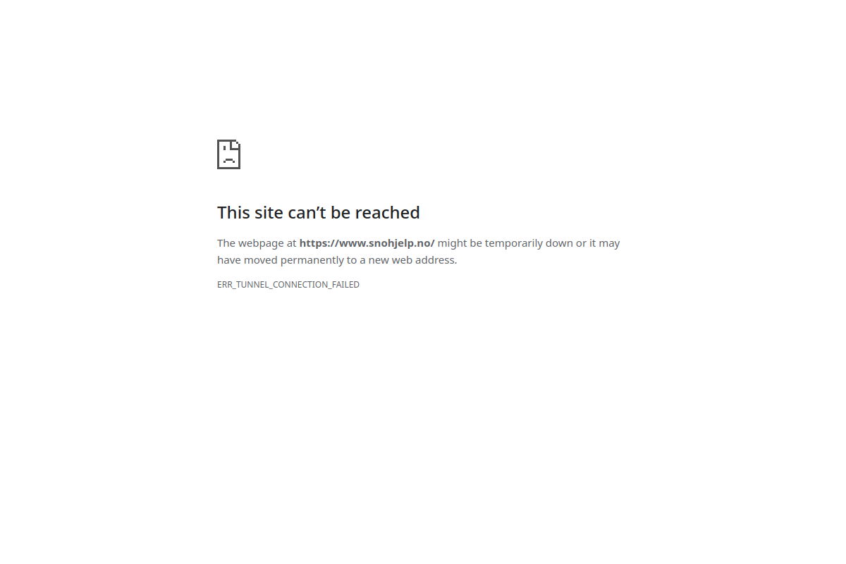 SnøHjelp screenshot